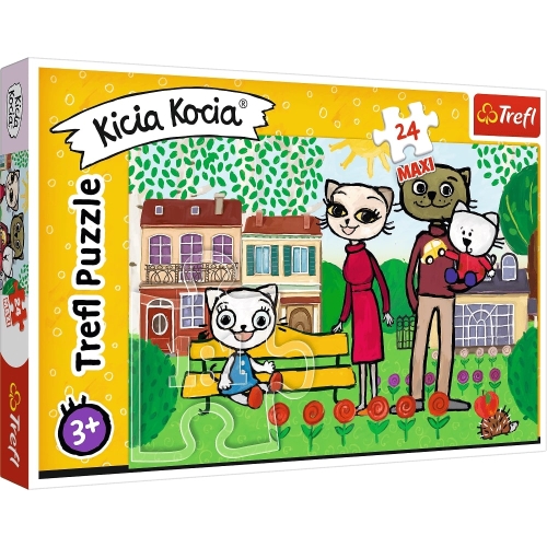 puzzle maxi trefl kicia kocia